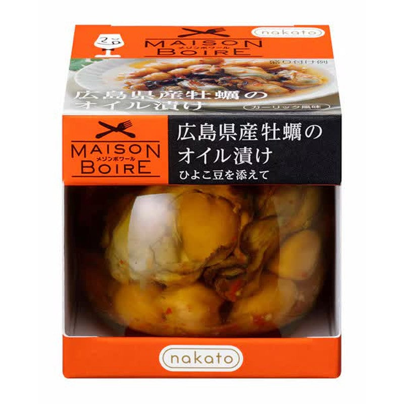 Nakato Maison Voile 廣島鷹嘴豆油浸牡蠣 90g