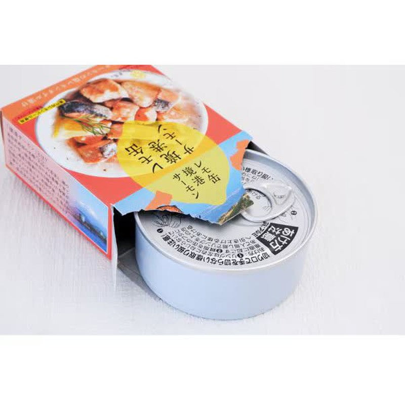 大和食品 境港檸檬罐頭 鹽漬檸檬油鮭魚 78g