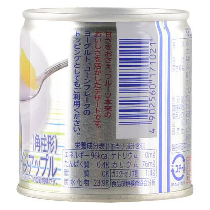 羽衣食品 早安水果 菠萝 190g [罐装]