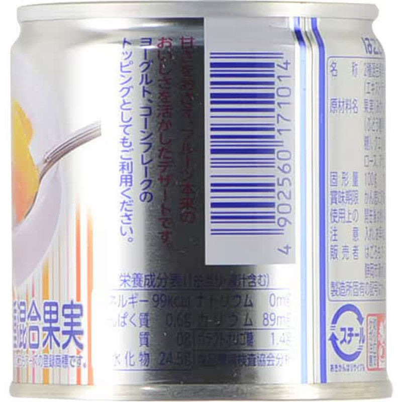 羽衣食品 早安水果百明 190g [罐装]