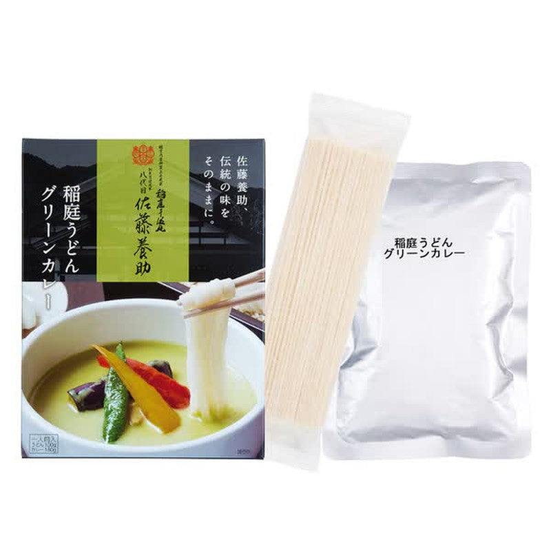 佐藤洋介商店 RCG63 [稻庭乌冬面 绿咖喱 280g]