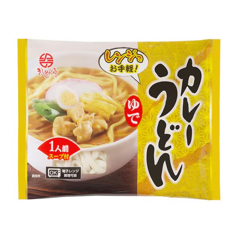 Nagoya Kishimentei Easy to cook in the microwave Boiled curry udon 195g