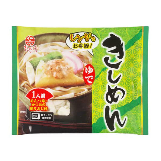 Nagoya Kishimentei Easy to cook in the microwave Boiled Kishimen noodles 218g