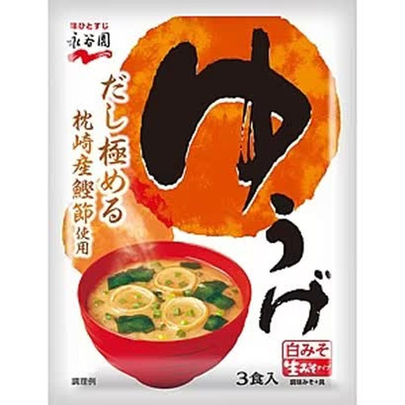 永谷园生味噌汤 汤量 18.1gx 3份 [方便速食味噌汤]