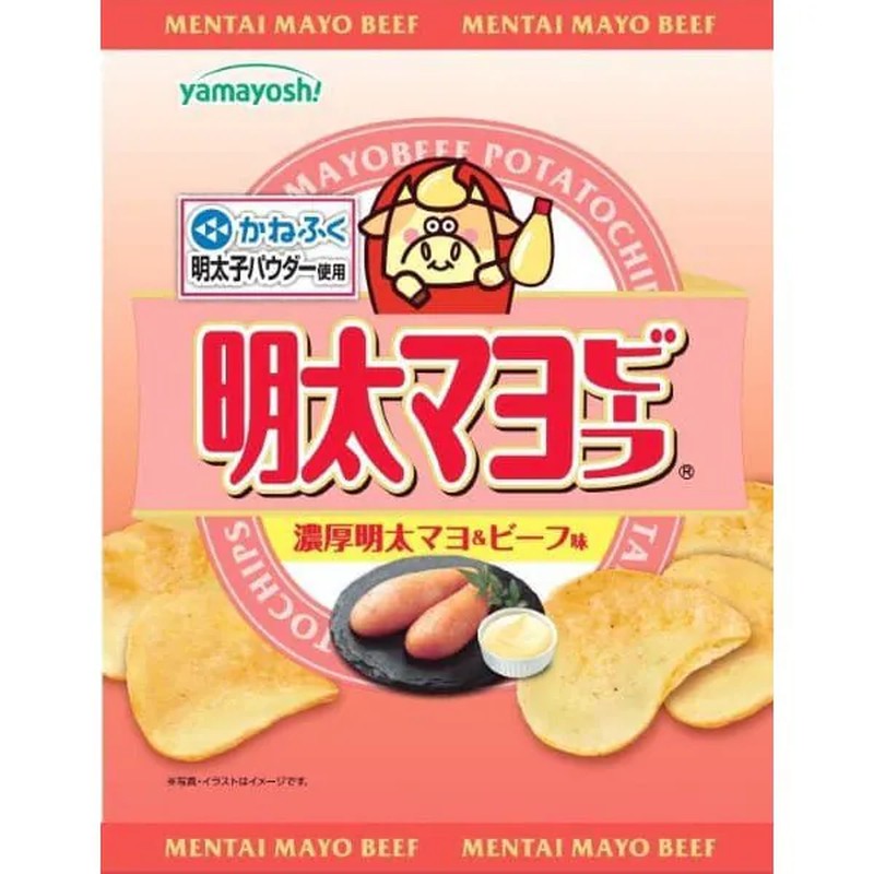 Yamayoshi Seika 明太子蛋黄酱牛肉 47g