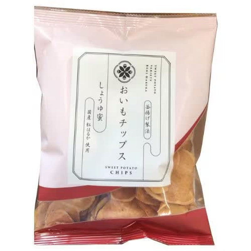Tokan Togando Sweet Potato Chips with Soy Sauce and Honey 100g [Snack]