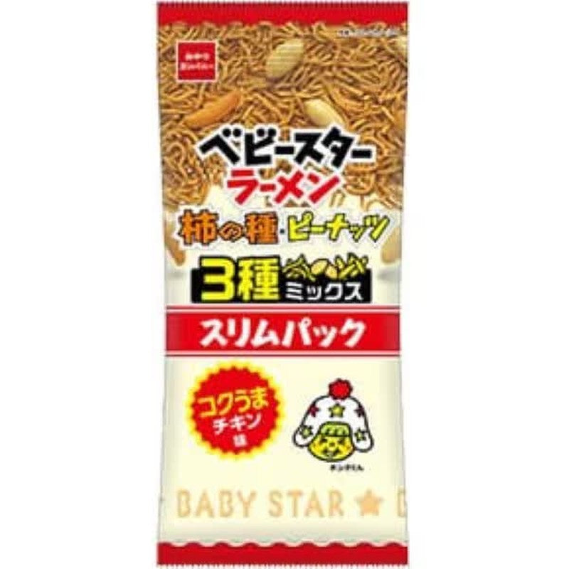 Oyatsu Company Baby Star Ramen 柿子種混合裝 濃鬱雞肉口味 52g