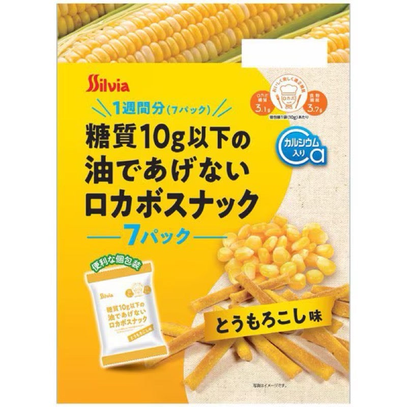 Sylvia Low Carb Non-Fried Corn Flavor Snacks 70g