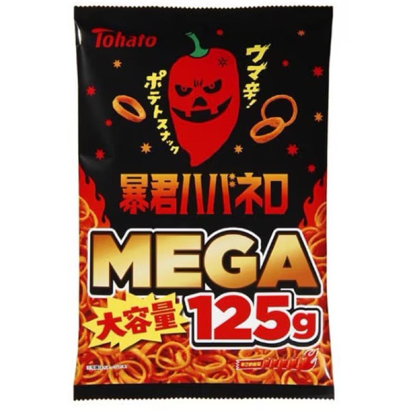 Tohato 暴君勁辣墨西哥辣椒脆條家庭號125g