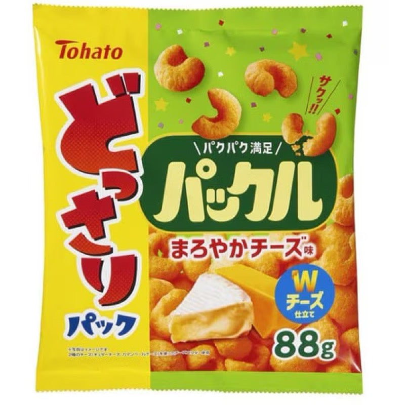 东鸠膨化粟米脆条淡味芝士味 88克