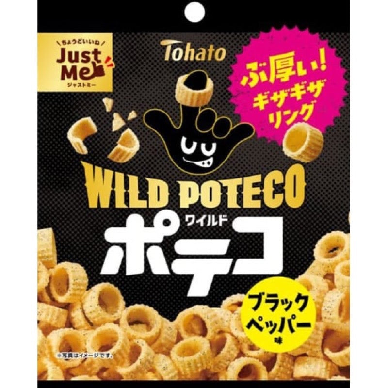 东鸠野波德科黑胡椒味薯圈 50克