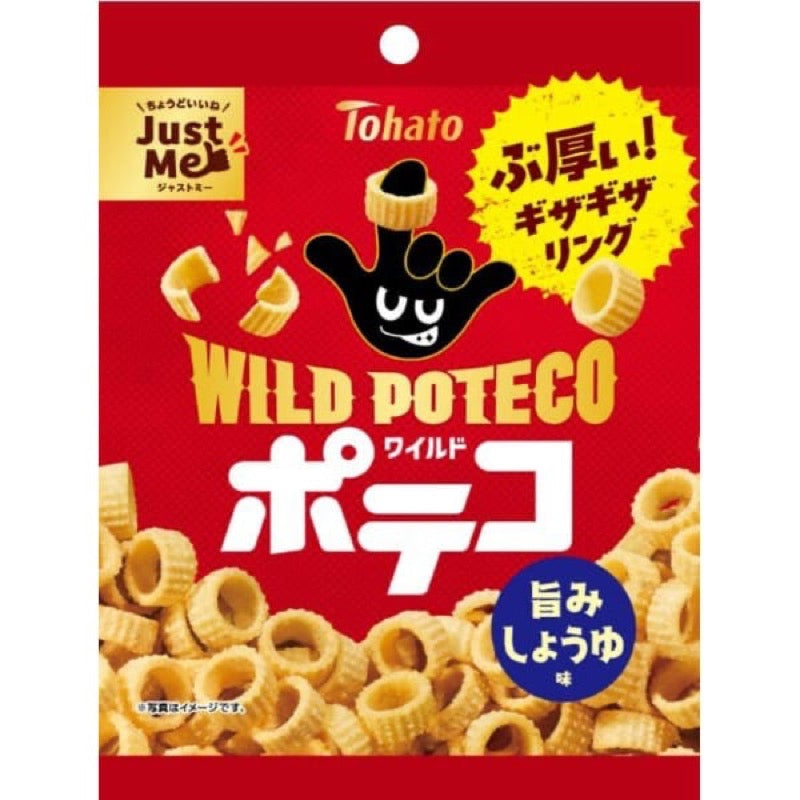 東鳩 野生薯圈 鮮味醬油味 50克
