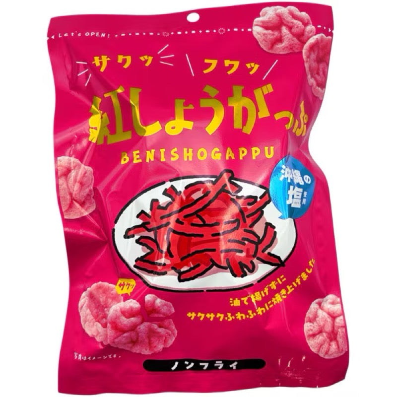 那嘉珍 紅薑片 沖繩鹽 非油炸