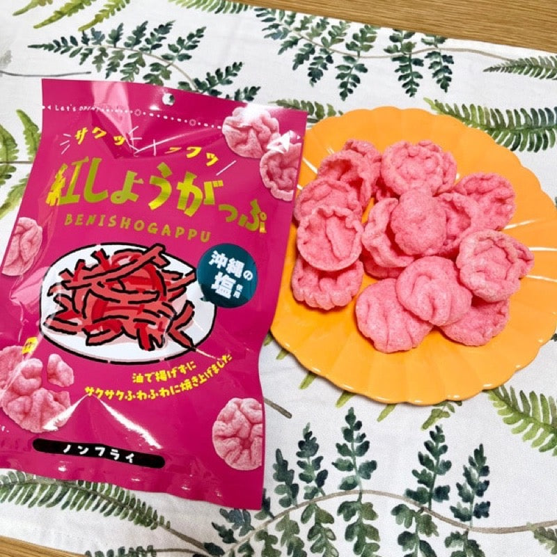 那嘉珍 紅薑片 沖繩鹽 非油炸