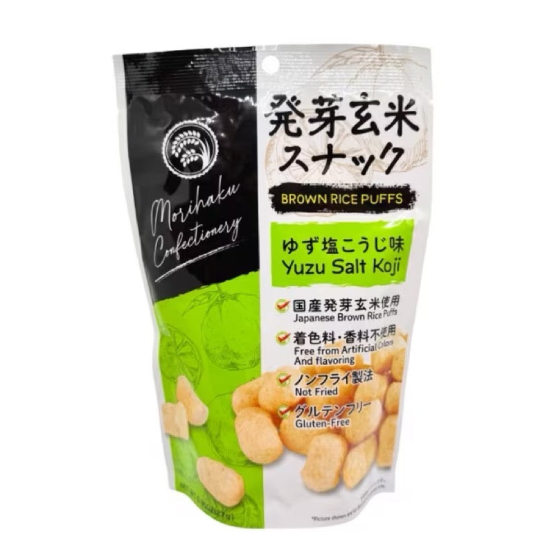 森白製菓 玄米小吃 柚子盐麴味