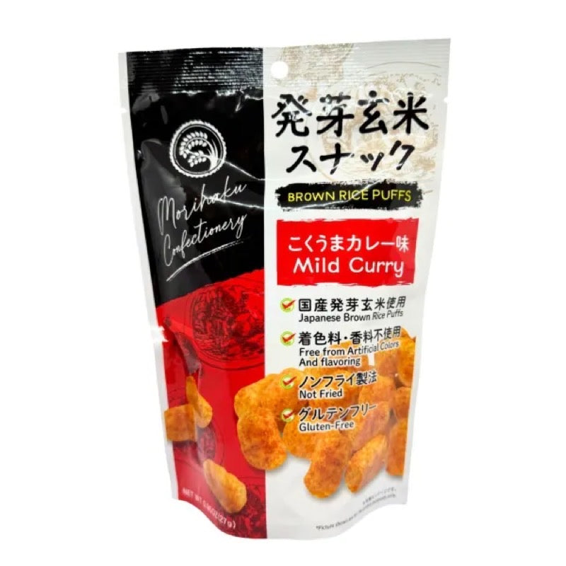 森白制菓 玄米小吃 浓郁咖喱味 27克