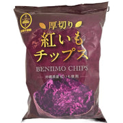 Okashigoten Thick Purple Sweet Potato Chips 70g
