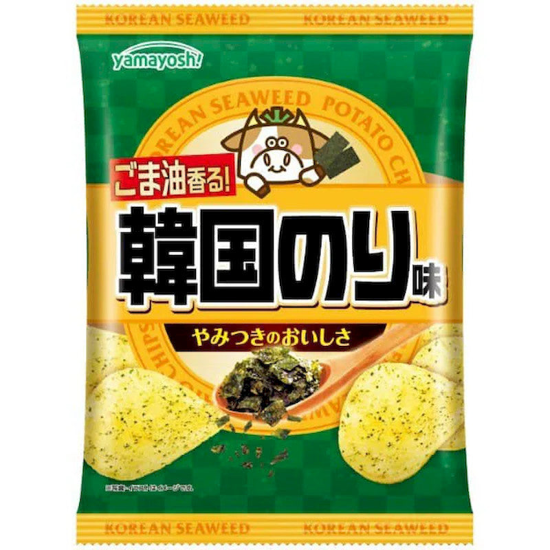 Yamayoshi Korean Seaweed Flavor Potato Chips 47g