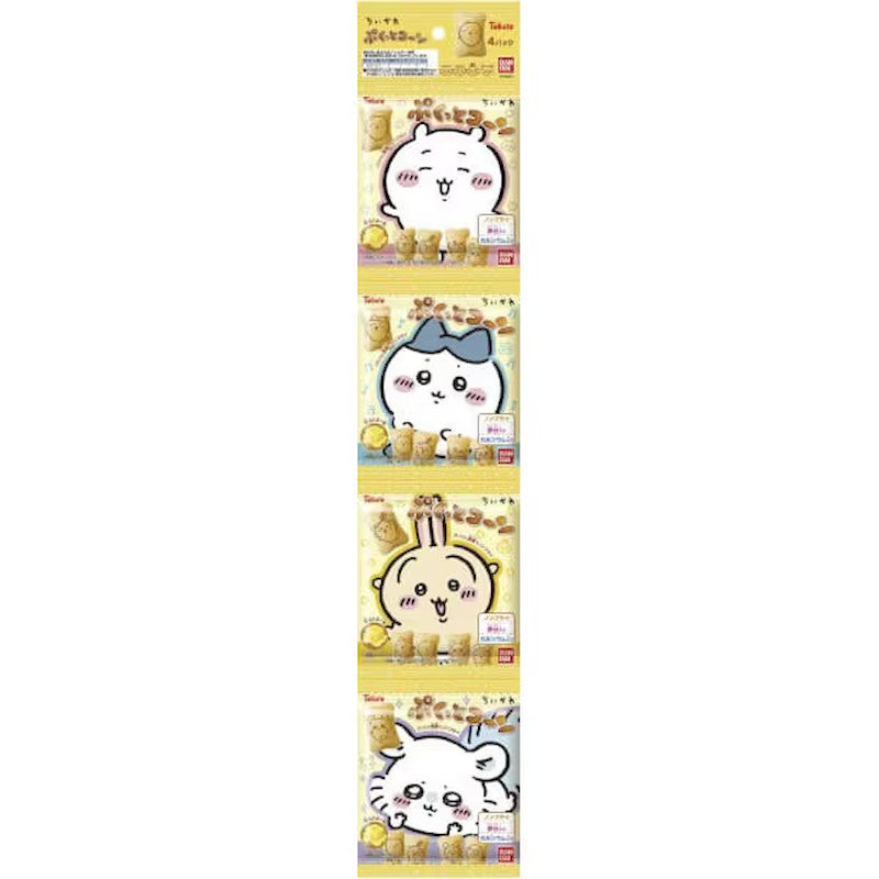 Tohato Chiikawa Pukutto Corn, Butter 7g x 4