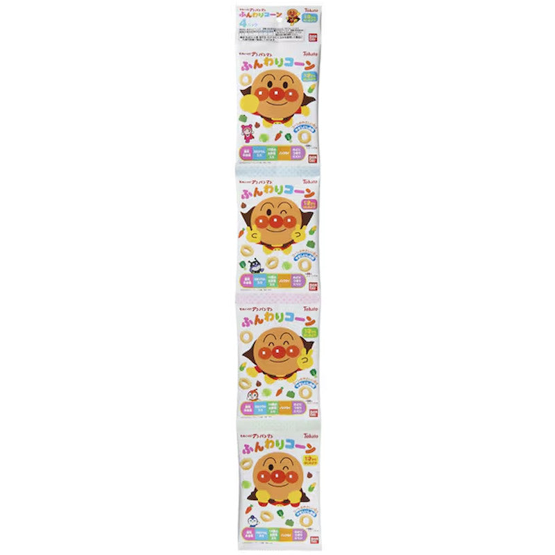 Tohato Anpanman Fuwari Corn, Gentle Salt 24g