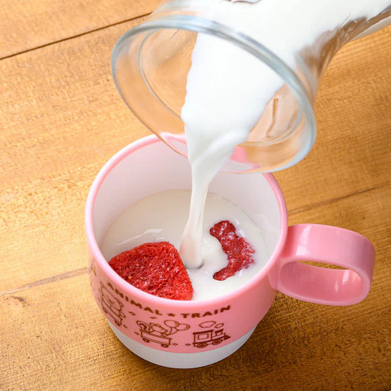 ASUZAC Freeze-Dried Strawberry Milk Mix 5.9g x 6