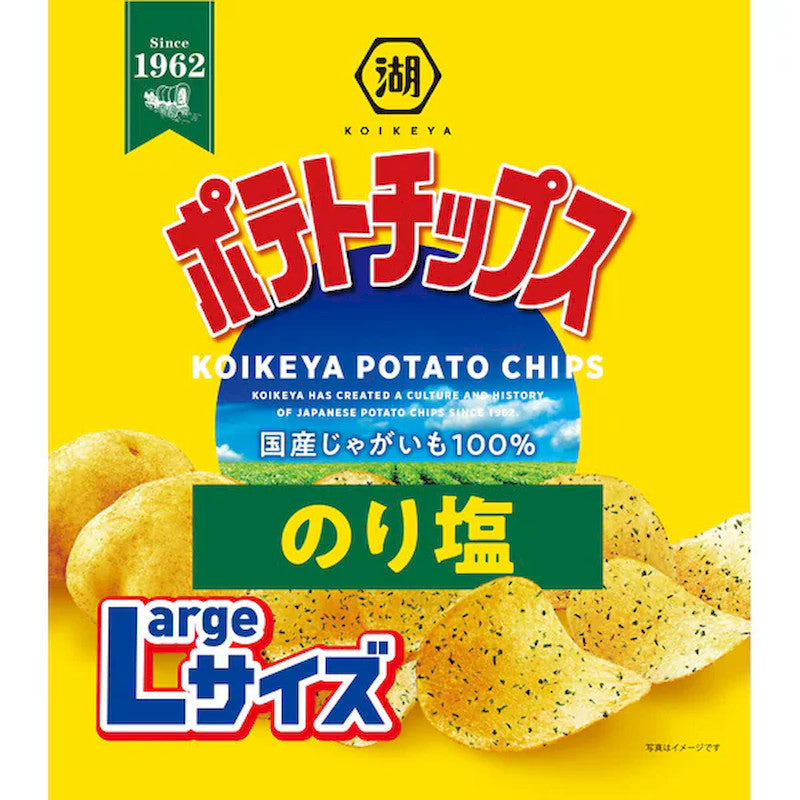 KOIKEYA Nori Seaweed Salt Potato Chips 108g