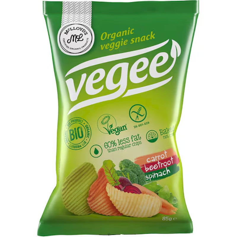 McLLOYD'S Organic Veggie Chips Sea Salt 85g