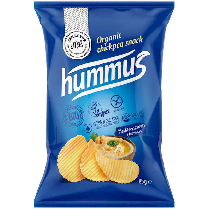 McLLOYD'S Organic Hummus Chips Spice & Herb 85g