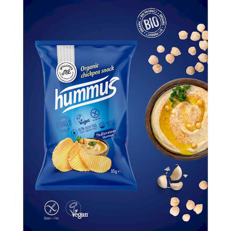 McLLOYD'S Organic Hummus Chips Spice & Herb 85g