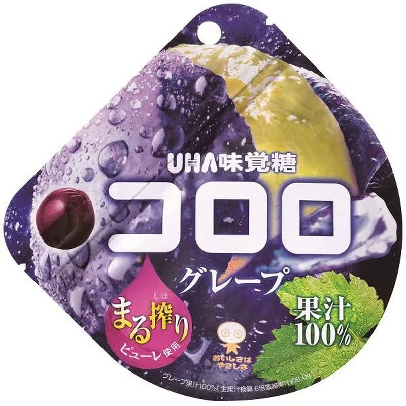 UHA 味觉糖 科罗洛葡萄 48g