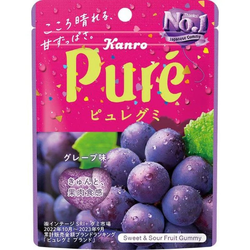 Kanro 纯葡萄软糖 56g
