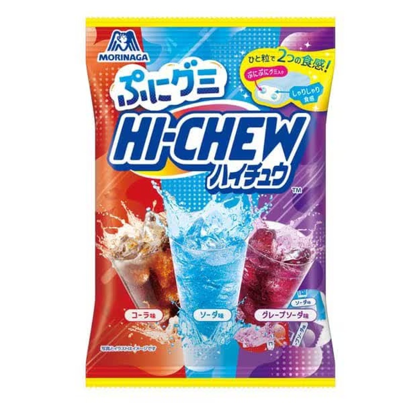 Morinaga &amp; Co. Puni Gumi 咀嚼飲料套裝 68g