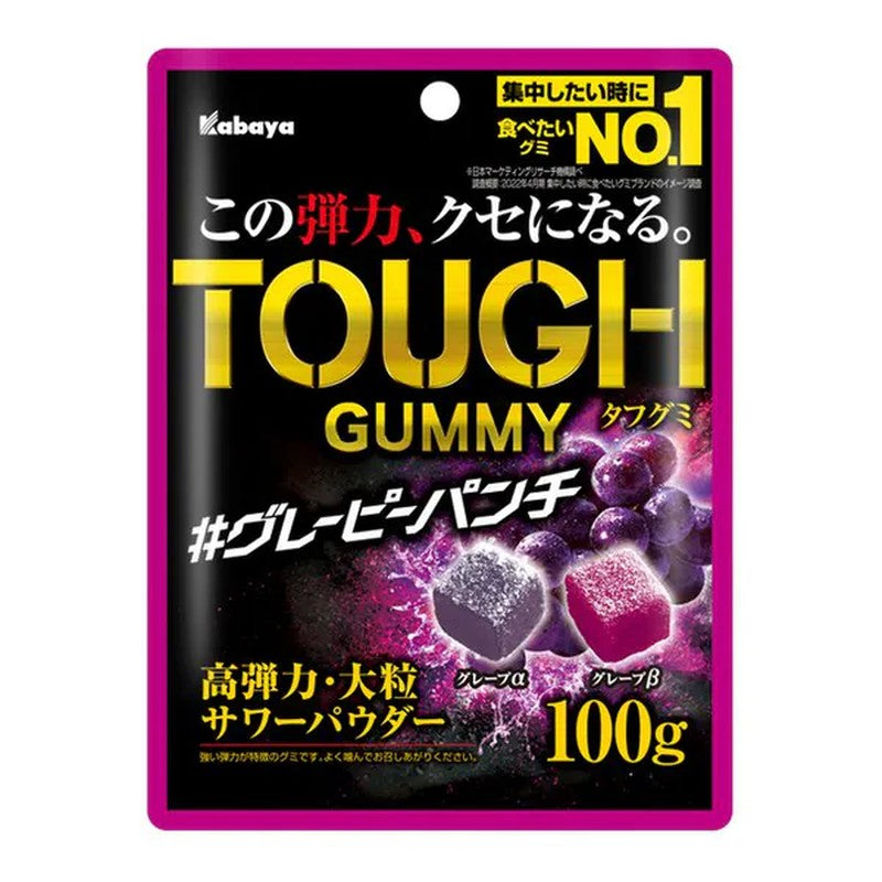 Kabaya Kabaya Foods 堅韌軟糖葡萄潘趣酒 100 克