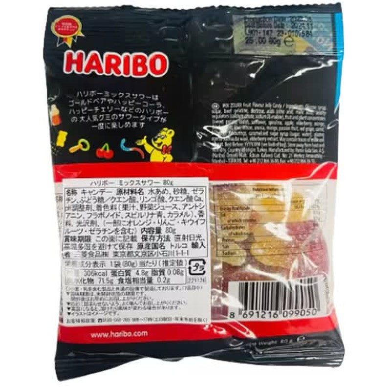 Haribo 酸味混合饮料 80g