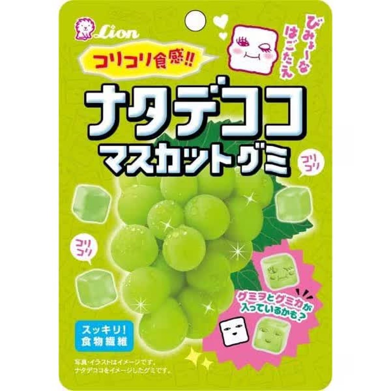 Lion Confectionery 麝香葡萄椰果軟糖 40克