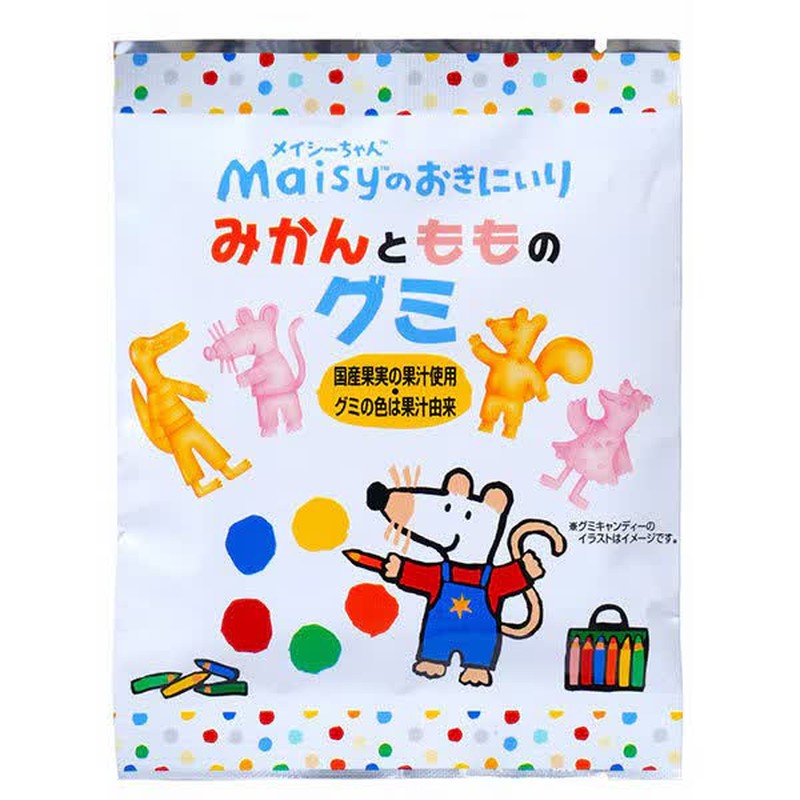 Sokensha Macy's 橘子桃子軟糖 8 塊