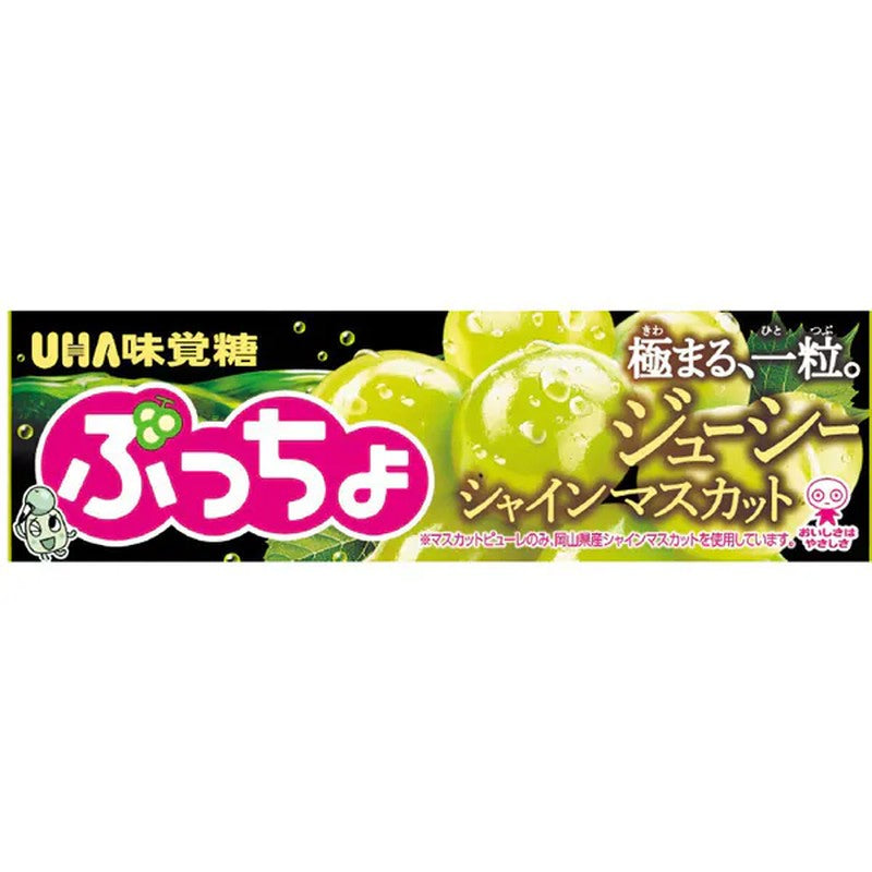 UHA 味覺糖 Puccho Stick Juicy Shine 玫瑰香 10 件