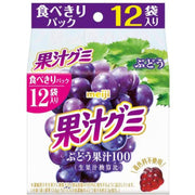 Meiji Fruit Juice Gummy Smart Pack Grape 163g