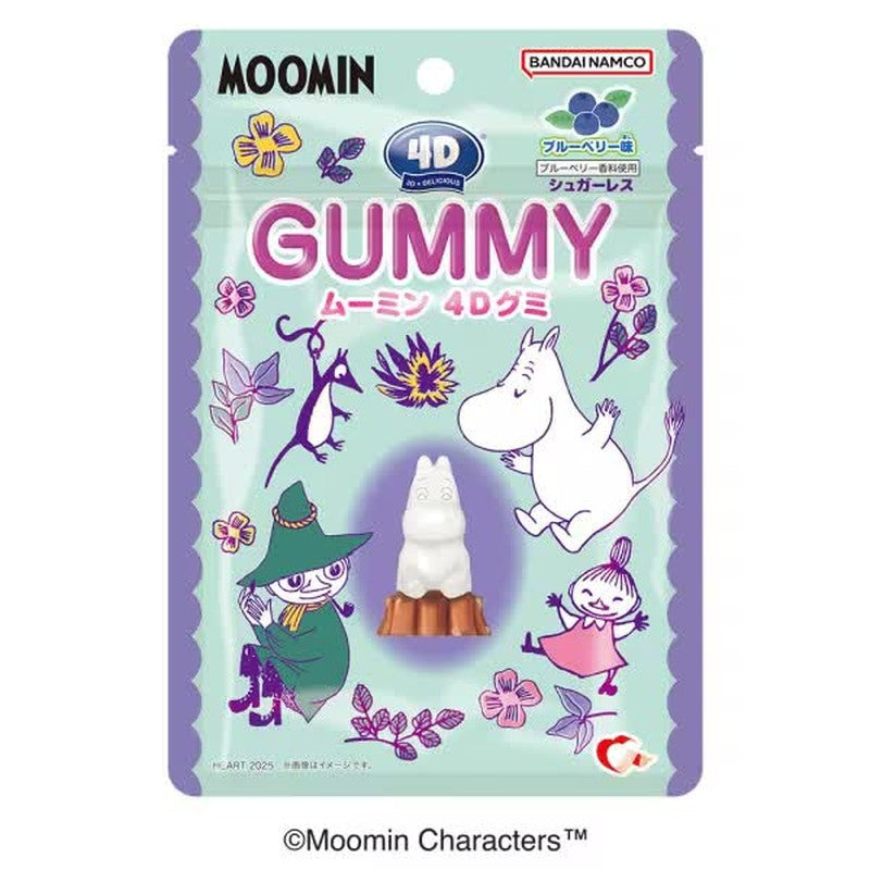 Heart 4D Gummy/Moomin 38g [Gummy Candy]