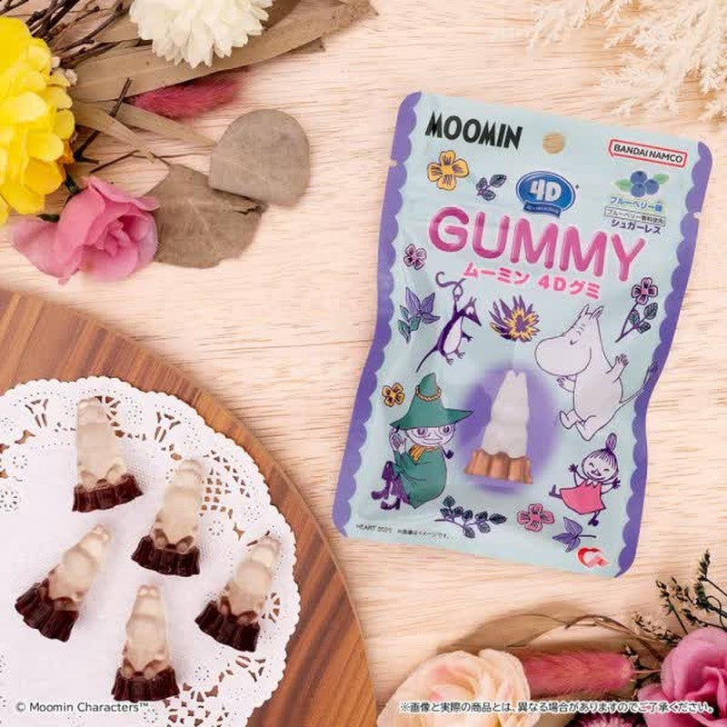 Heart 4D Gummy/Moomin 38g [Gummy Candy]