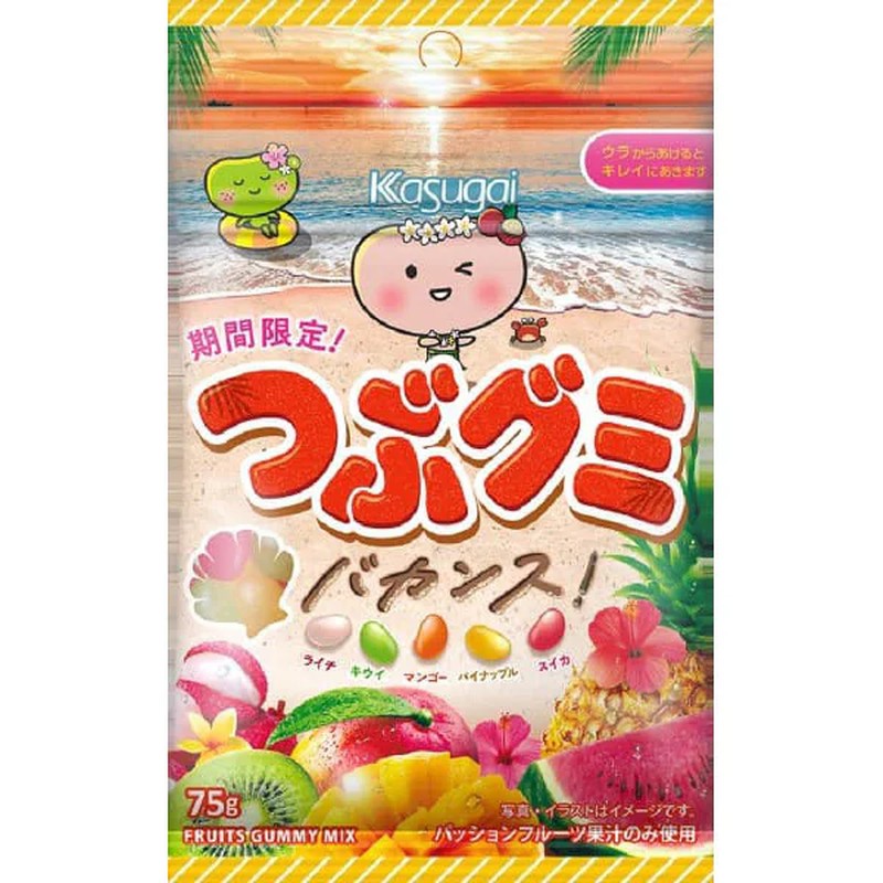 Kasugai Seika Tsubu Gumi Vacation 75g