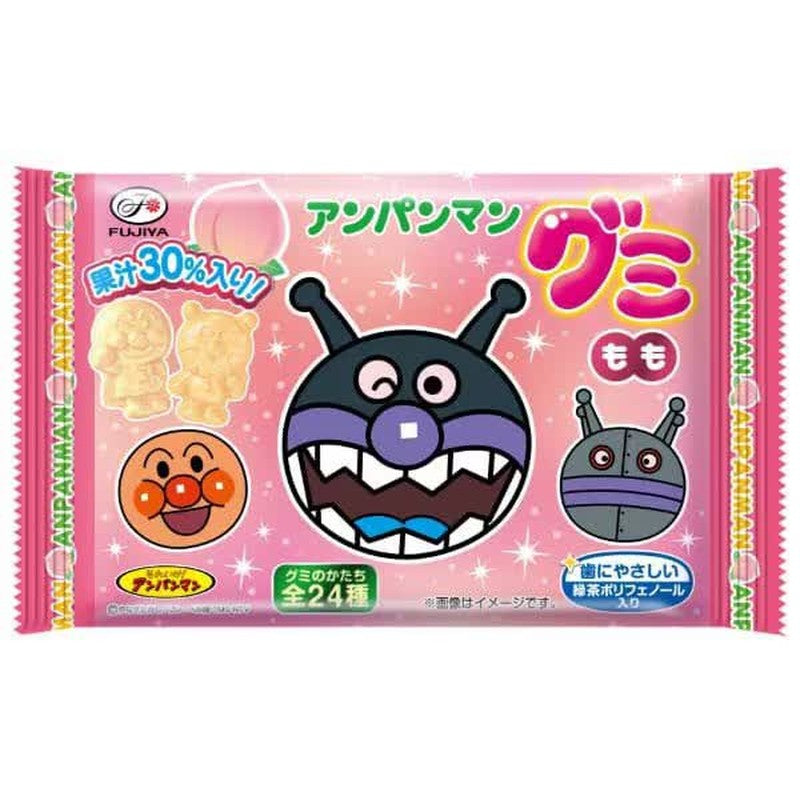 Fujiya Anpanman Gummy (Peach) 6 pieces