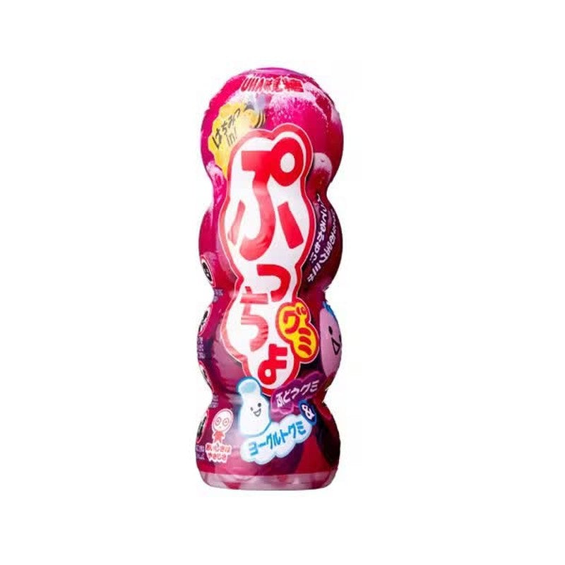 UHA Mikakuto Puccho Gummy Grape Container 40g