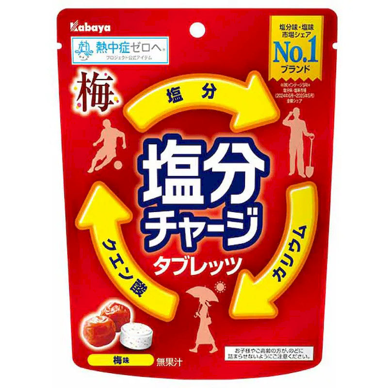 嘉宝盐分补充片 梅子味 81克