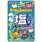 Ginbis 动物饼干盐味弹珠汽水糖 体育版 38克