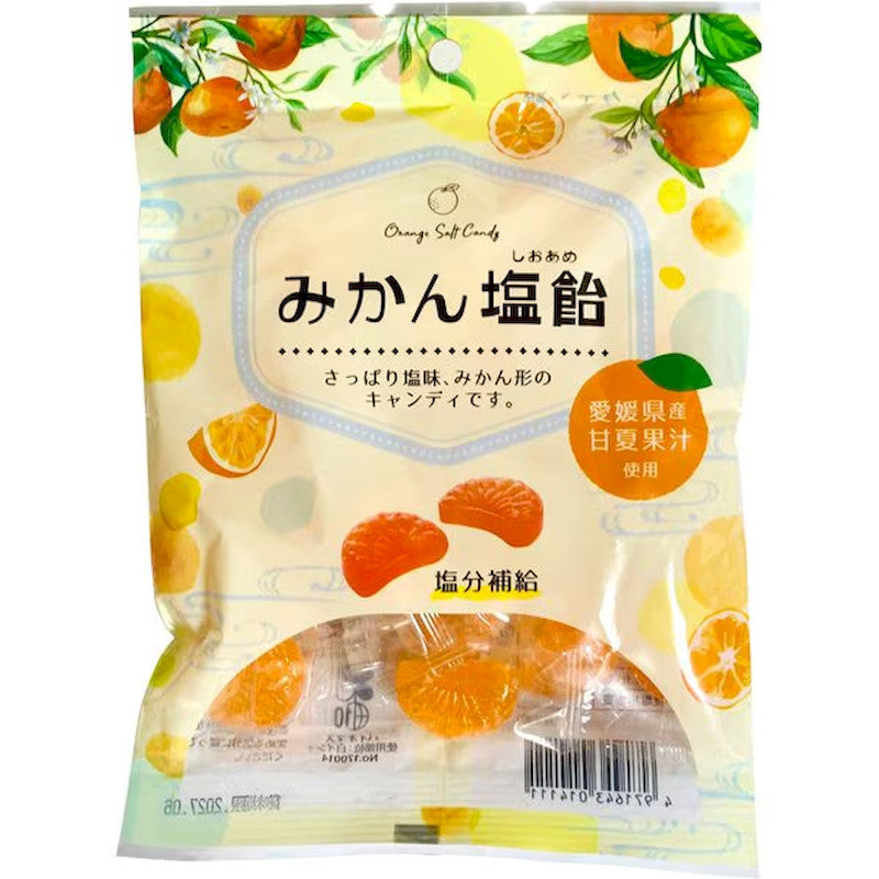 KINSEN Mikan Orange Salt Candy Mandarin 110g