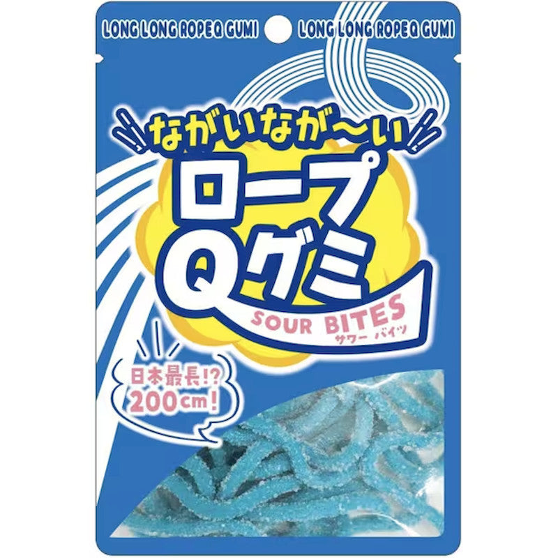 Long Rope Q Gummy Blueberry Sour Bites 36g