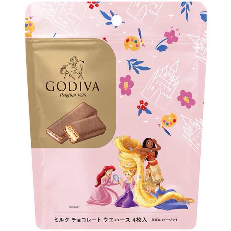 歌帝梵牛奶巧克力威化饼干 4 片装（圣诞特供）