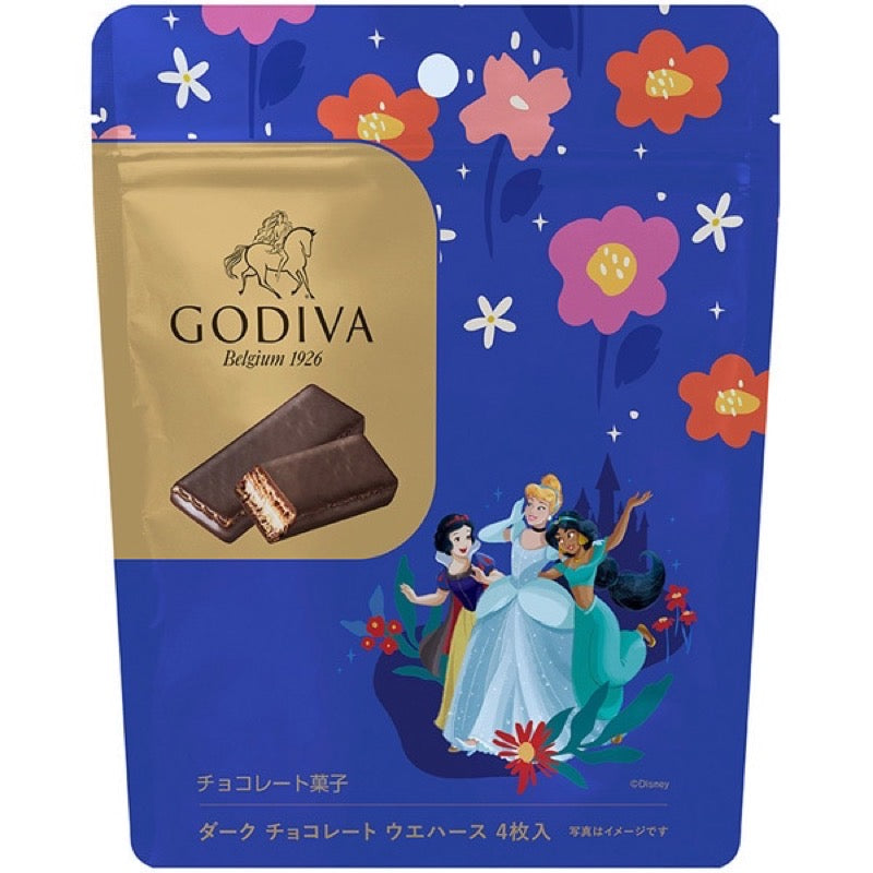 歌帝梵黑巧克力威化饼干 4 片装（圣诞特供）