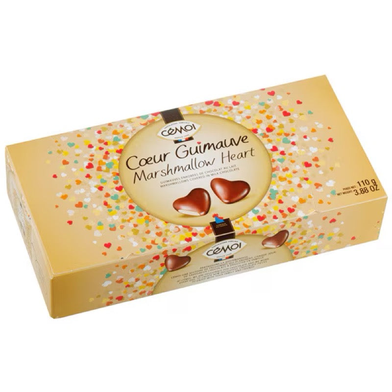 CEMOI Marshmallow Hearts 110g (Xmas Ltd.)